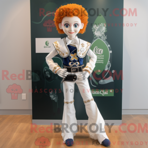 White Irish Dancer mascot...
