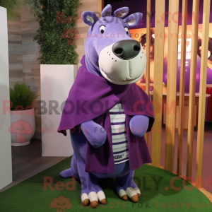 Costume mascotte de Tapir...