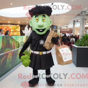 Black Caesar Salad mascot...