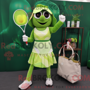 Oliven tennisracket...