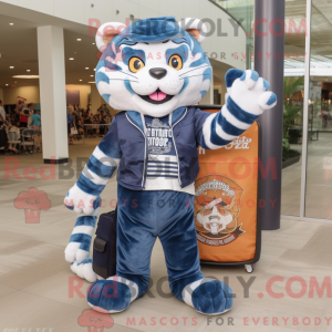 Navy Tiger mascot costume...