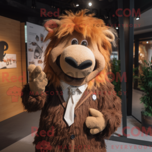 Disfraz de mascota Yak...