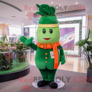 Forest Green Carrot mascot...