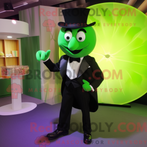 Grønt æble maskot kostume...