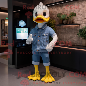 Duck mascot costume...