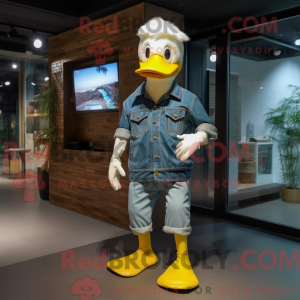 Duck mascot costume...