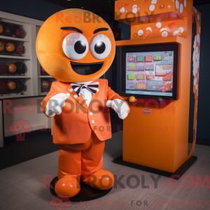 Orange Gumball Machine...