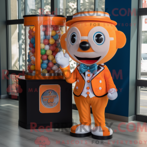 Orange Gumball Machine...