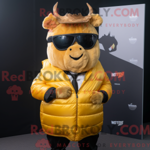 Disfraz de mascota Gold...