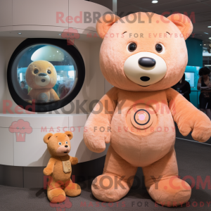 Peach Teddy Bear...