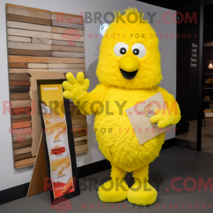 Disfraz de mascota de pollo...