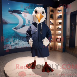 Navy Albatross mascot...