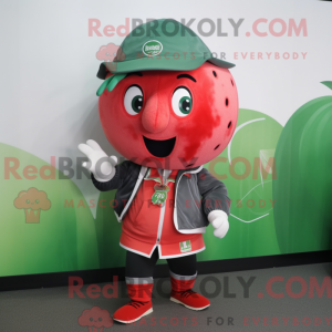 Watermelon mascot costume...