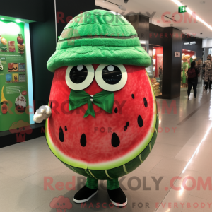 Watermeloen mascottekostuum...
