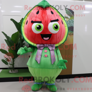 Watermelon mascot costume...