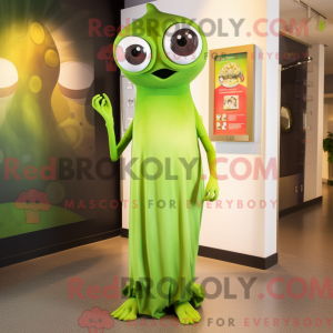 Olive Cyclops Maskottchen...
