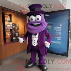 Personaggio mascotte Purple...