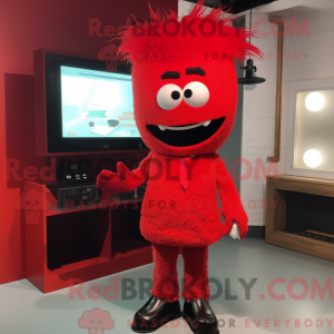 Disfraz de mascota de Red...