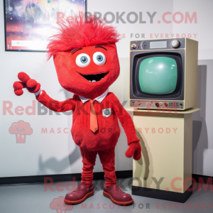 Disfraz de mascota de Red...