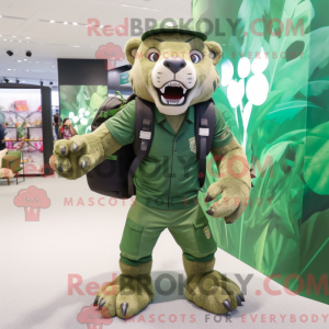 Forest Green Smilodon...