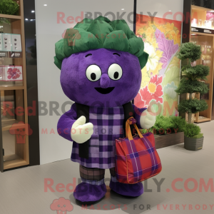 Lilla broccoli maskot...
