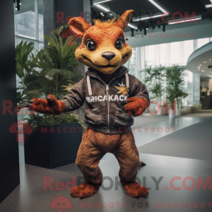 Rust Chupacabra mascot...