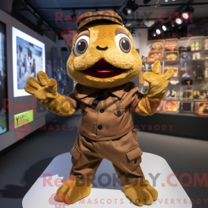 Maskottchenkostüm Brauner...