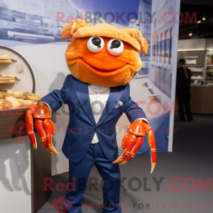 Crab Cakes maskotdraktfigur...