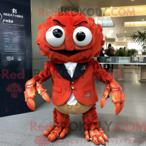 Crab Cakes maskotdraktfigur...