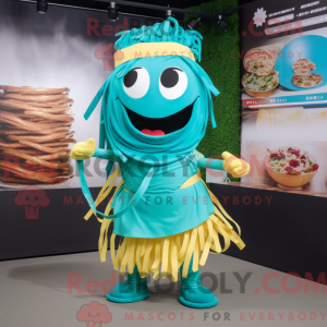 Turquoise Ramen mascot...