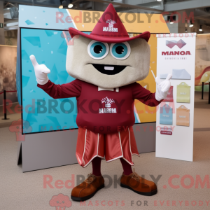 Maroon Nachos maskot...