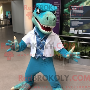 Turquoise Velociraptor...