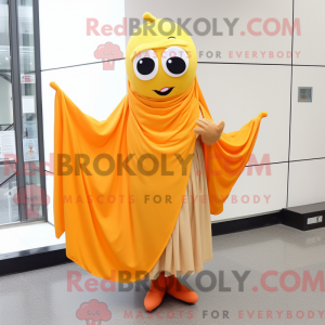Orange Baa mascot costume...