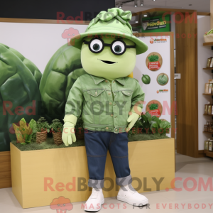 Olive Cabbage mascot...