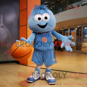 Blauwe Basketball...