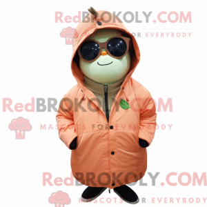 Peach Pear mascot costume...