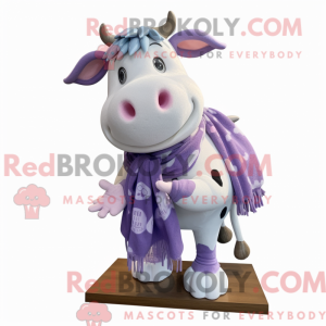 Lavendel ko maskot kostume...
