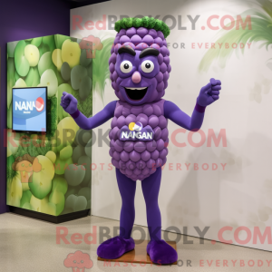 Grape maskot kostume...