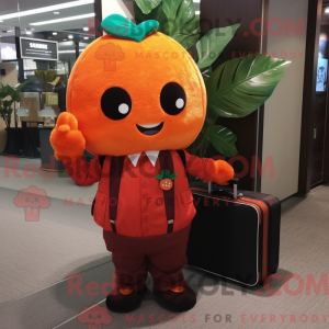 Orange Raspberry mascot...