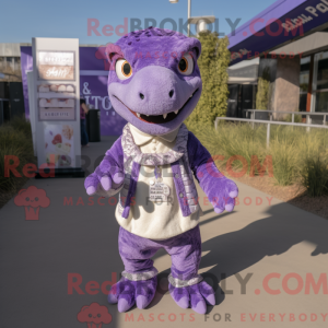 Lavendel Allosaurus máscara...