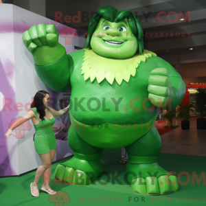 Personaggio mascotte Green...