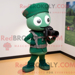 Forest Green Camera maskot...