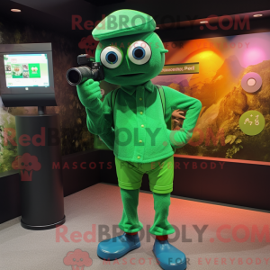 Costume mascotte de caméra...