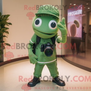 Forest Green Camera maskot...