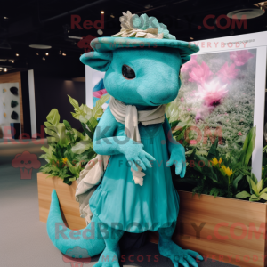 Blågrønn Axolotls...
