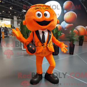 Orange Juggle maskot...