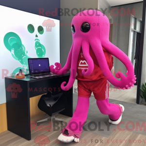 Magenta Octopus...