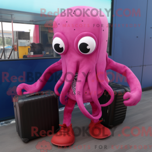 Magenta Octopus...