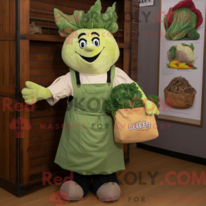 Olive Caesar Salad maskot...