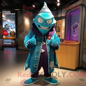 Turkis vampyr maskot...